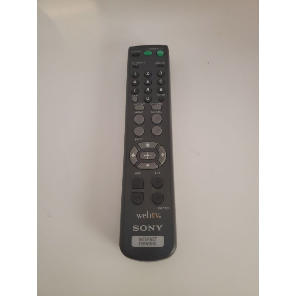 Sony webTV‎ Remote Control RM-Y801